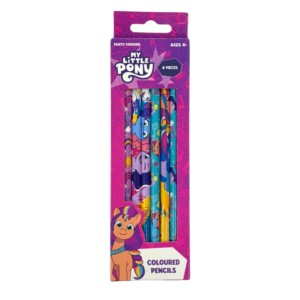 My Little Pony Coloured Pencils 8pk