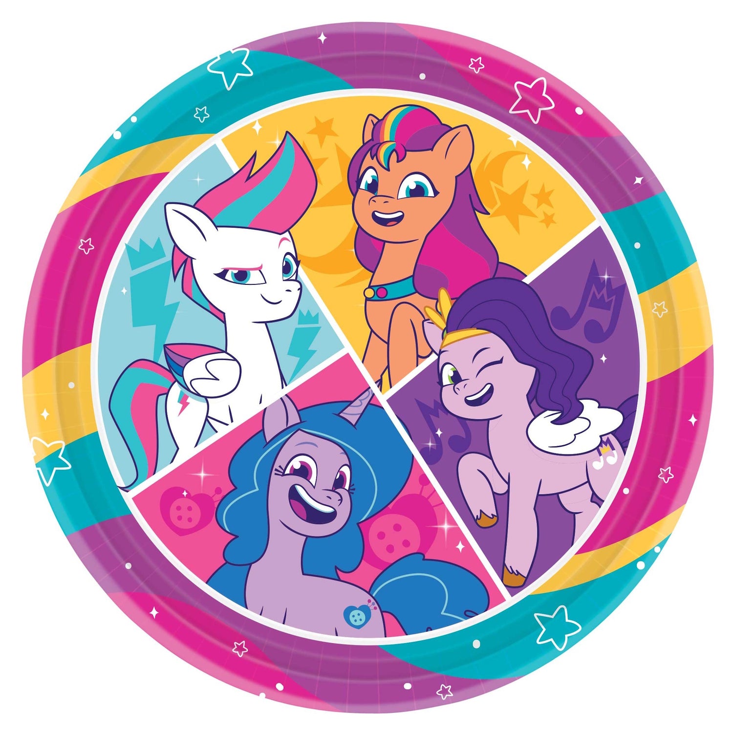 My Little Pony Tell Your Tale Dinner Plates 8pk