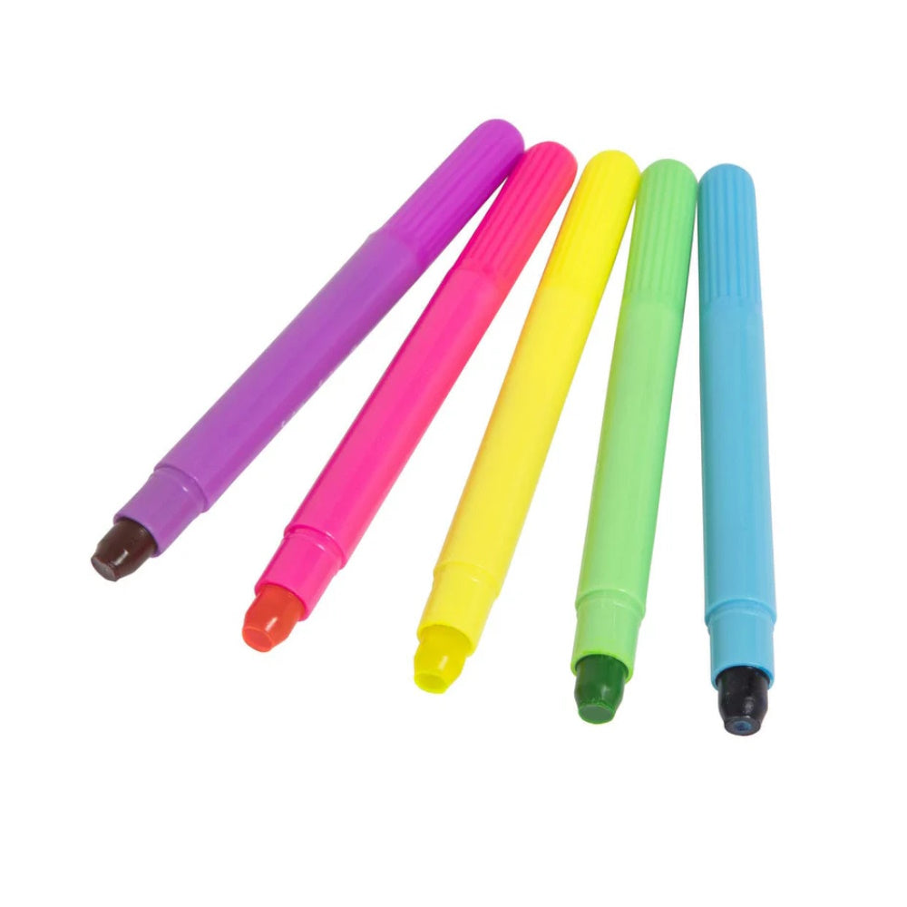 Neon Gel Crayons 5pk
