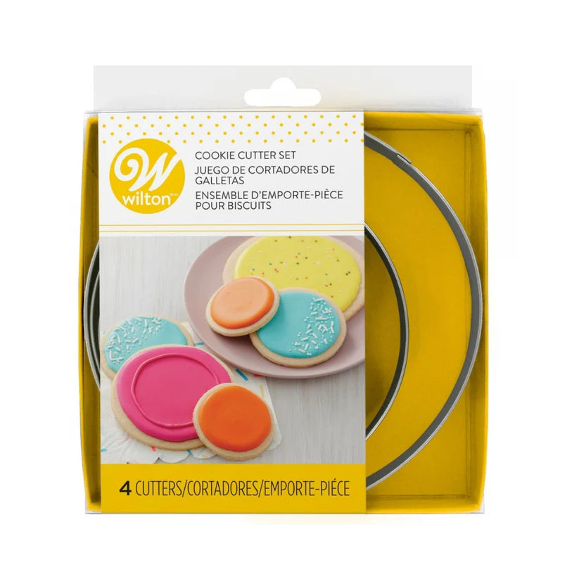 Wilton Nesting Circle Cookie Cutters - Set of 4