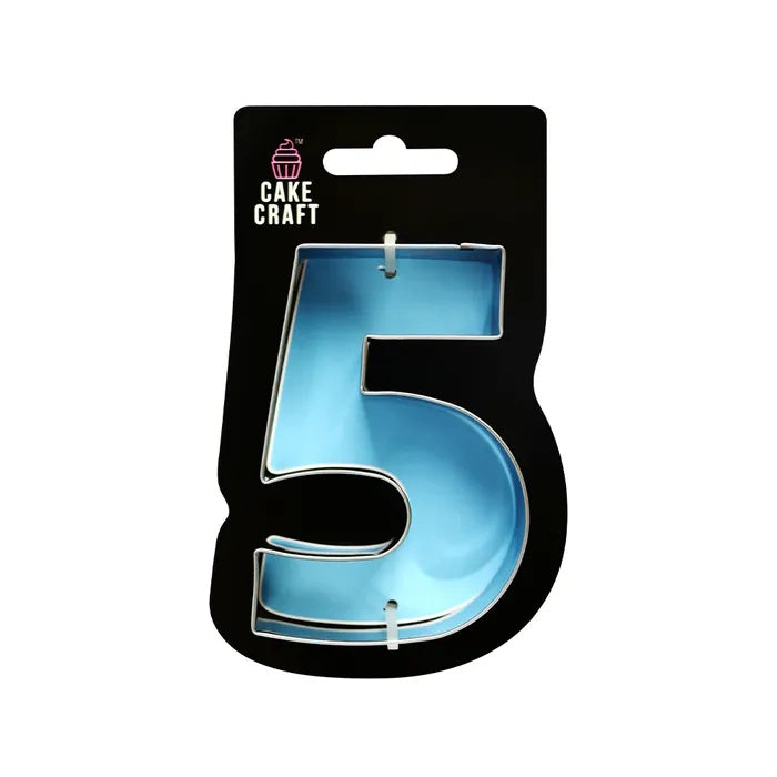 Cake Craft Number 5 Cookie Cutter