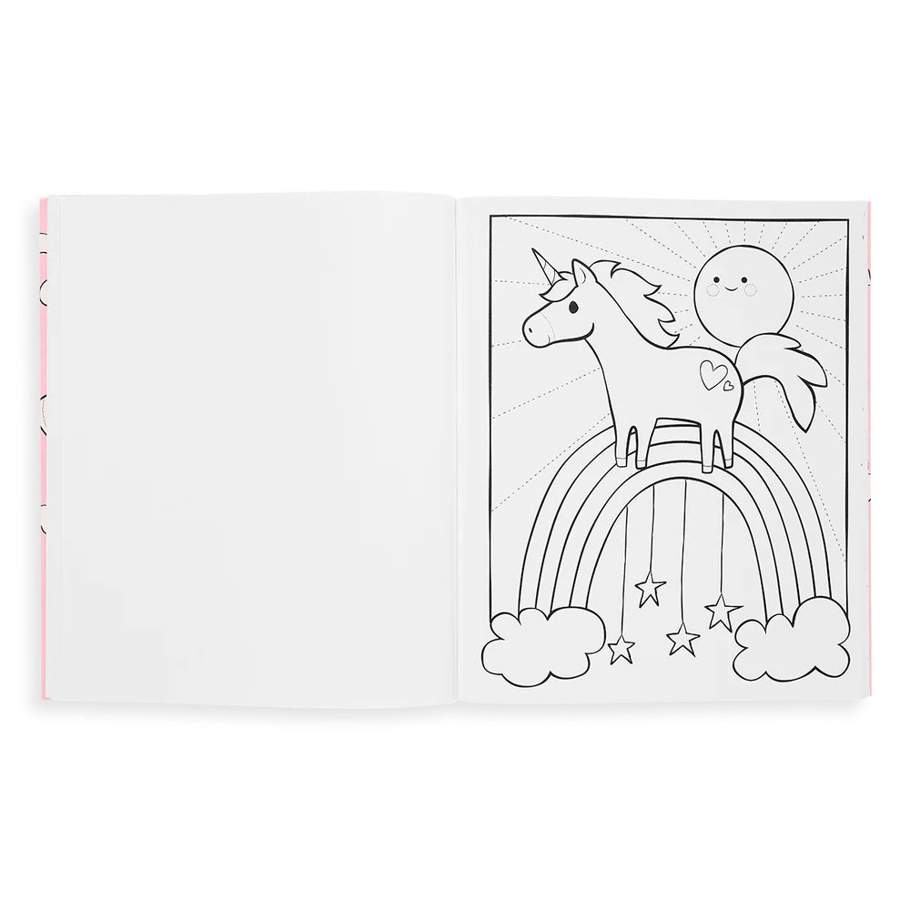 OOLY Colouring Book - Enchanting Unicorns