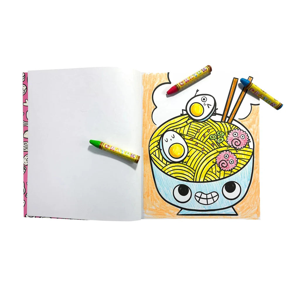 OOLY Colouring Book - Happy Snacks