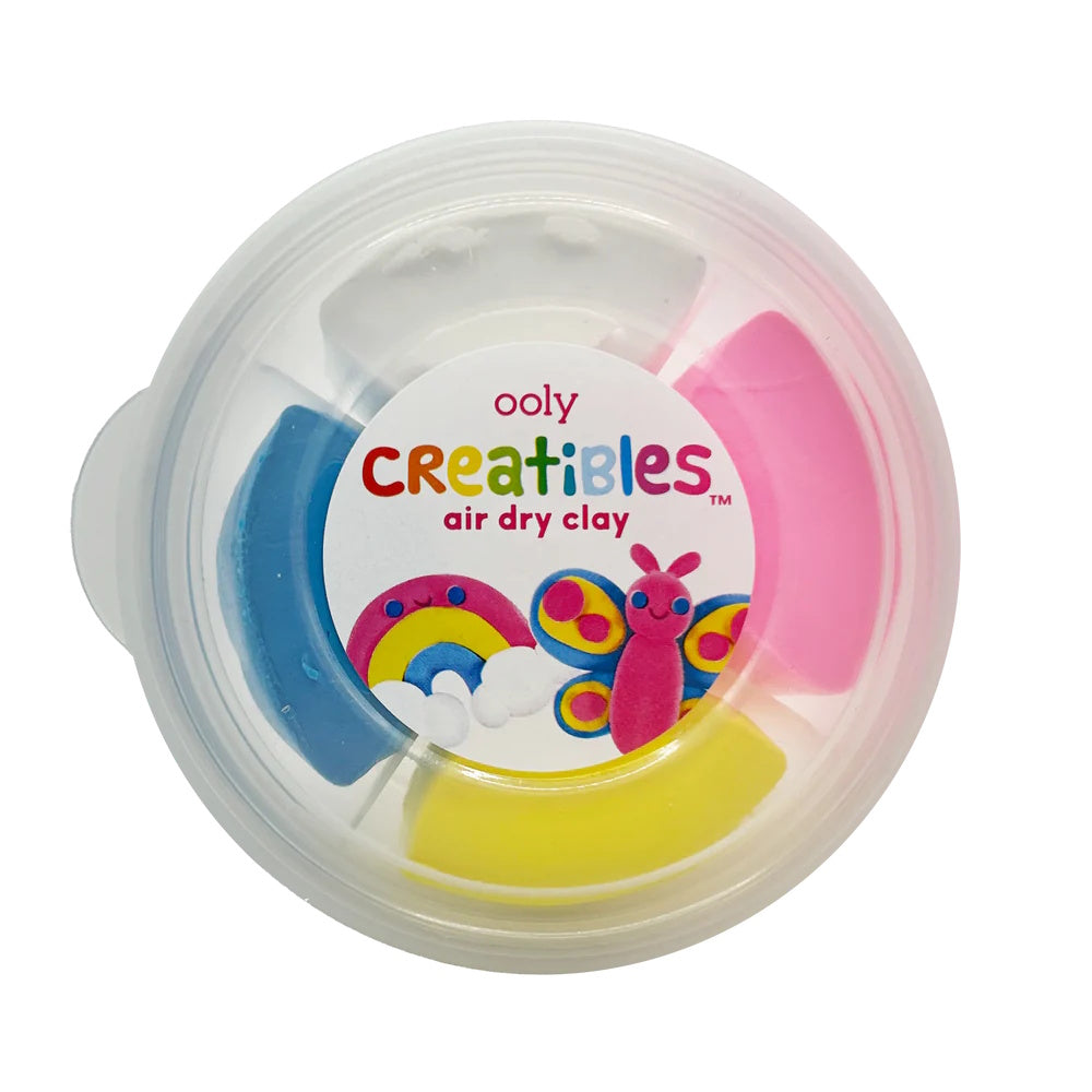 OOLY Creatibles Air Dry Clay Kit - Rainbow BFFs
