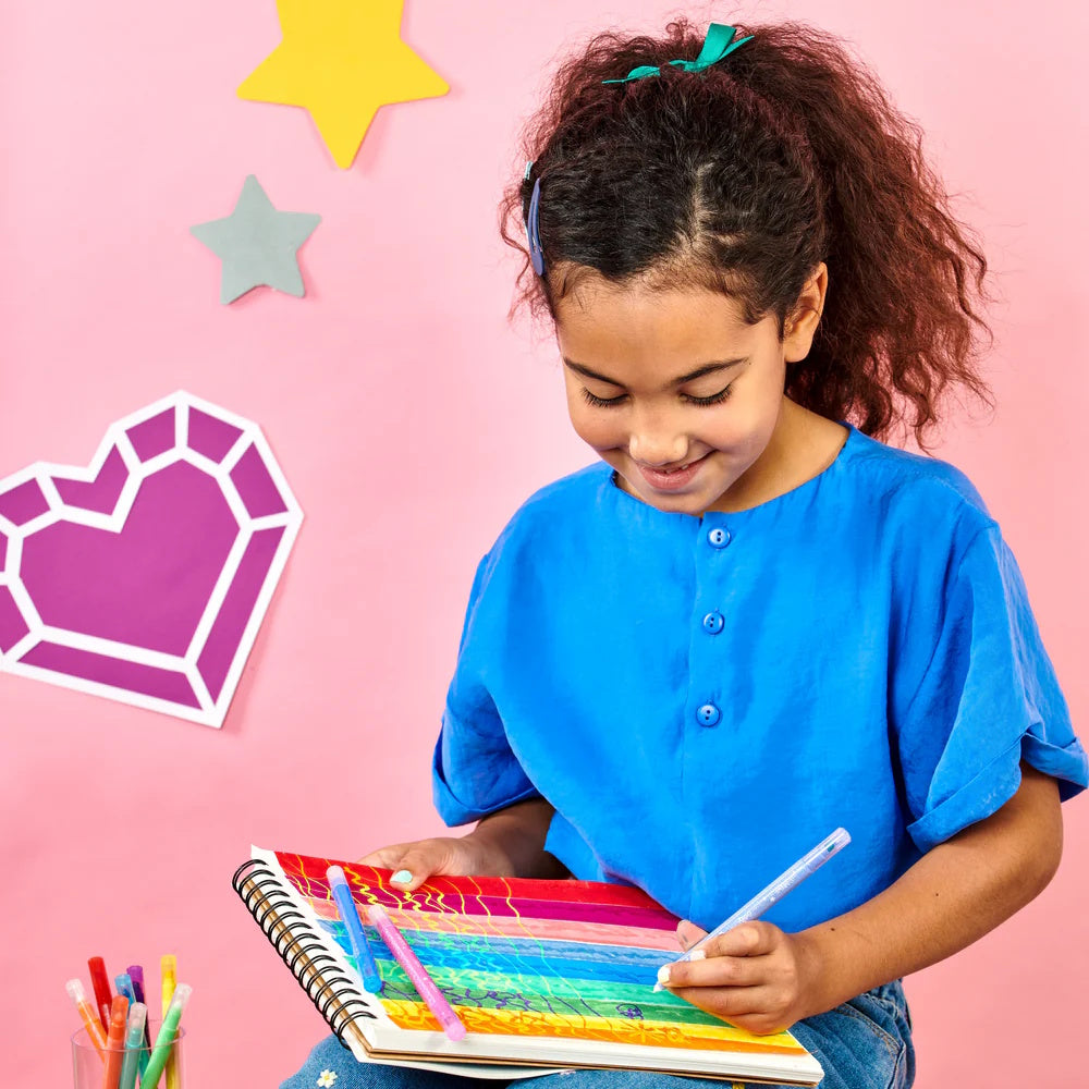 OOLY Switch-eroo Sparkle Glittery Colour Changing Markers 12pk