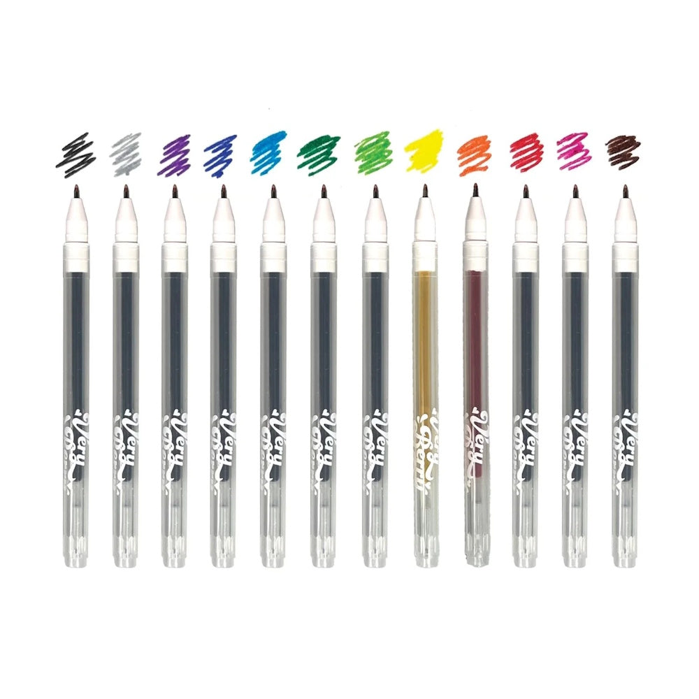 OOLY Very Berry Strawberry Scented Gel Pens 12pk