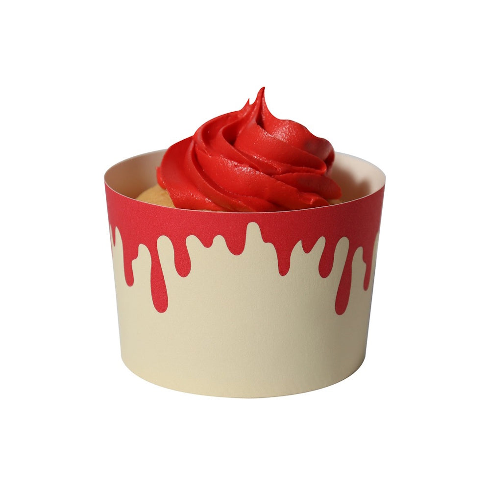 PME Baking Cups with Cases 12pk - Dripping Blood