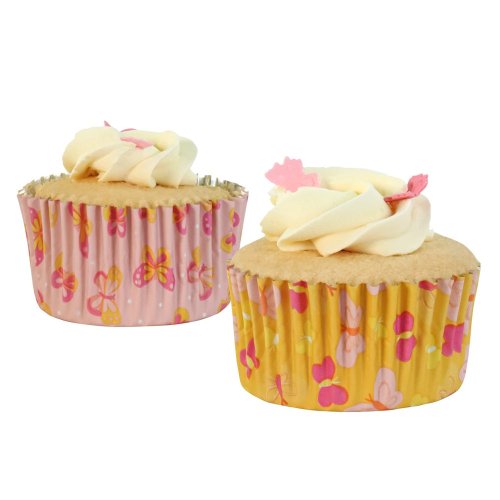 PME Foil-lined Cupcake Cases - Butterflies 60pk