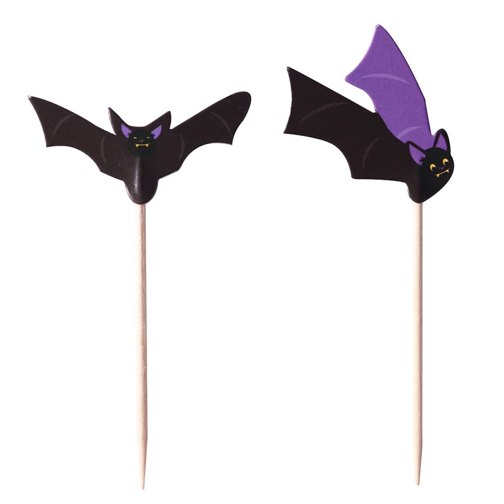 PME Halloween Cupcake Cases & Topper Set - Bats