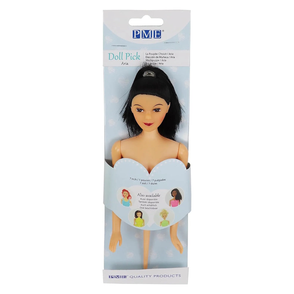 Doll Pick - 'Aria' Black Hair