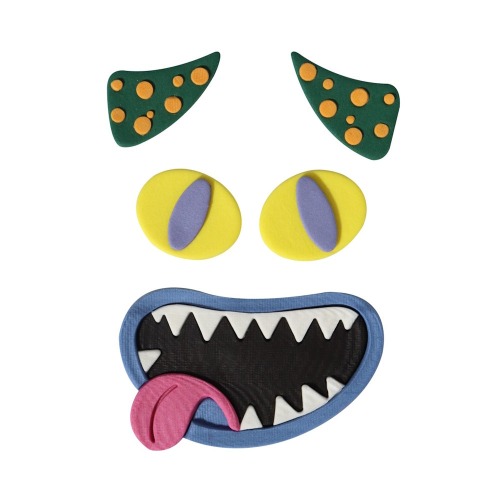 PME Edible Cake Decorations - Monster (Set of 5)