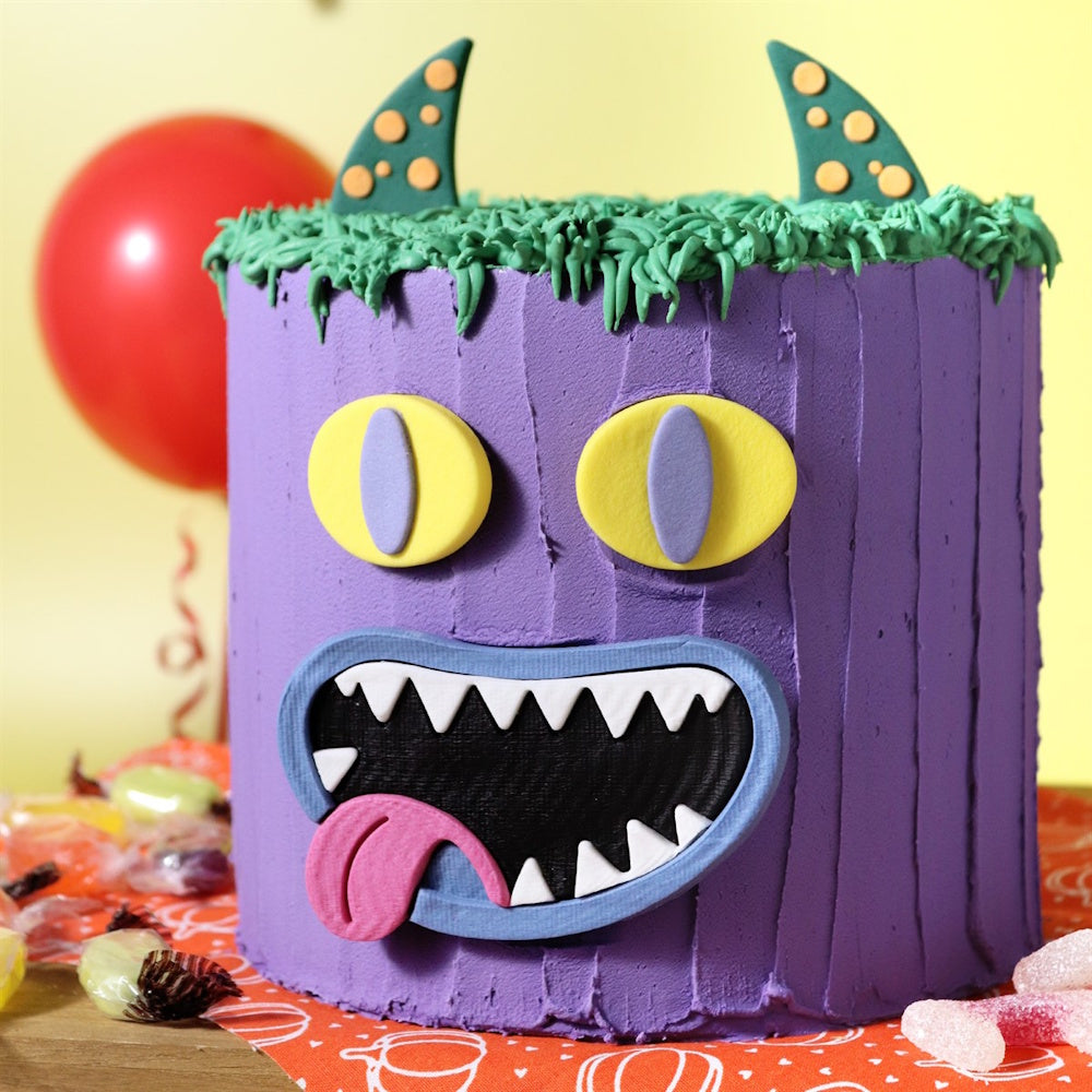 PME Edible Cake Decorations - Monster (Set of 5)