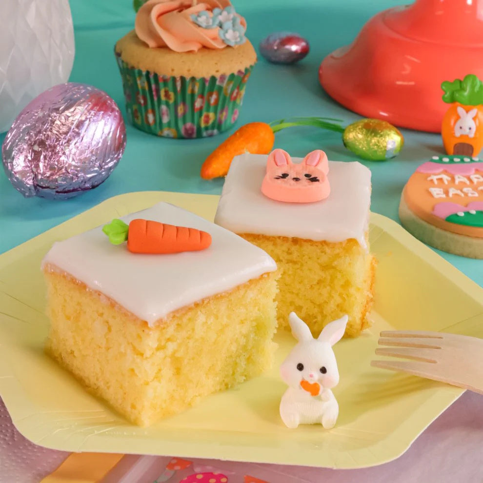 PME Edible Sugar Decorations - Bunnies & Carrots 12pk