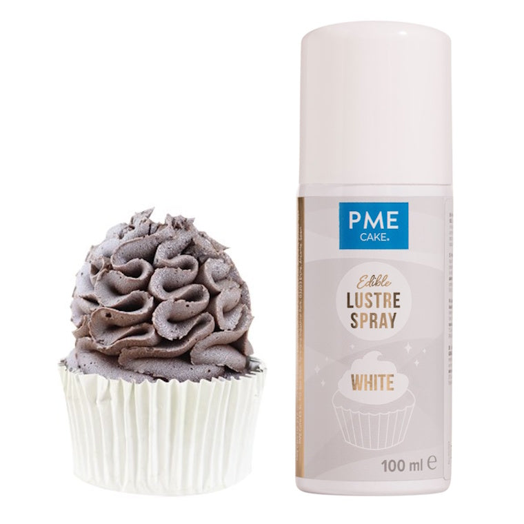 PME Edible Lustre Spray White
