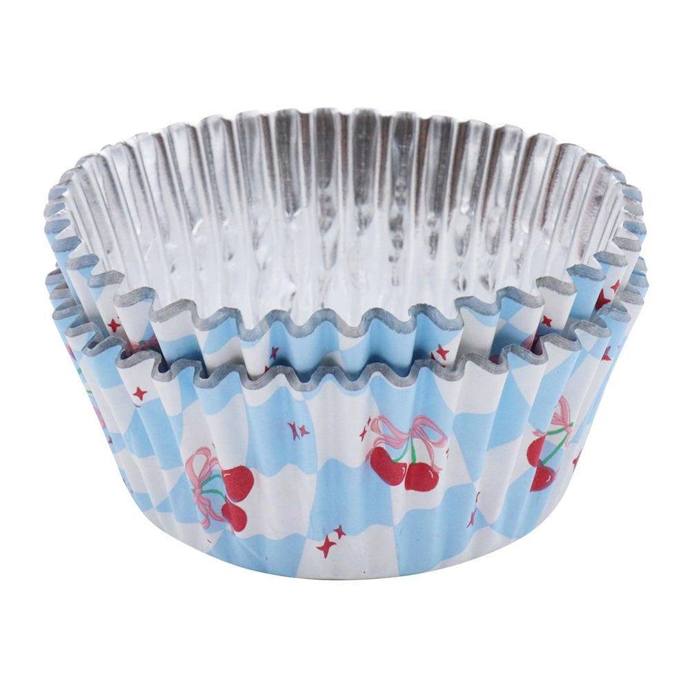 PME Foil-lined Cupcake Cases - Vintage Tied with a Little Bow 30pk
