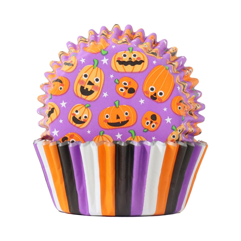PME Foil-lined Cupcake Cases - Pumpkin Party 60pk
