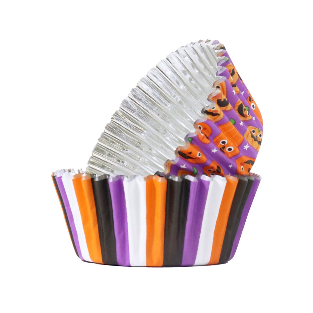 PME Foil-lined Cupcake Cases - Pumpkin Party 60pk