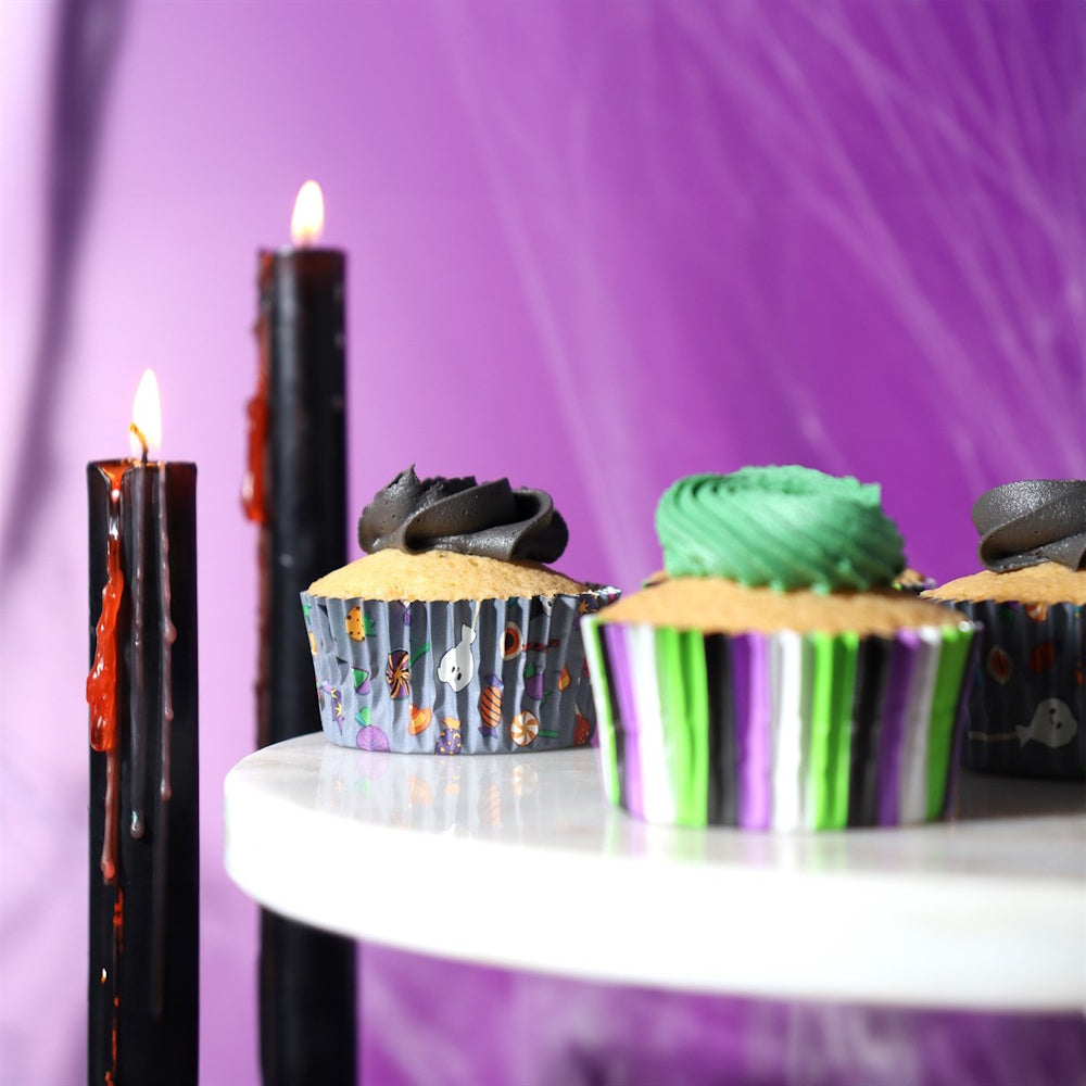 PME Foil-lined Cupcake Cases - Trick or Sweet 60pk