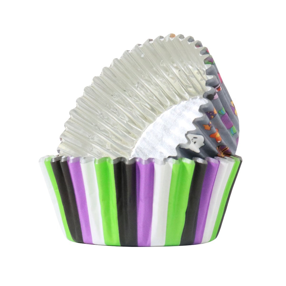 PME Foil-lined Cupcake Cases - Trick or Sweet 60pk