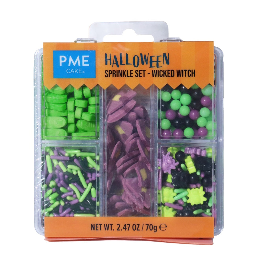 PME Halloween Sprinkle Set - Wicked Witch