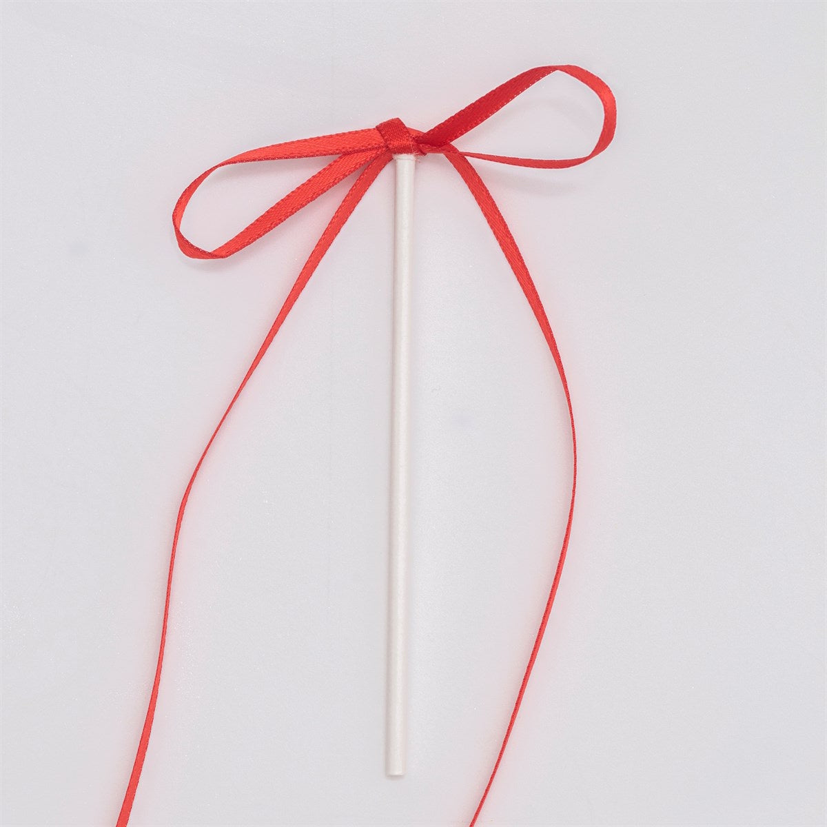 PME Ribbon Bow Cake Toppers 8pk - Red