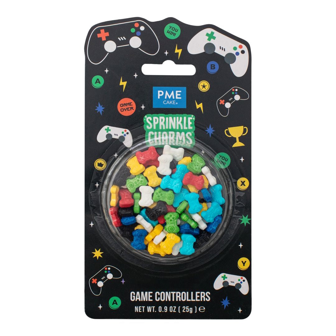 PME Sprinkle Charms - Game Controllers