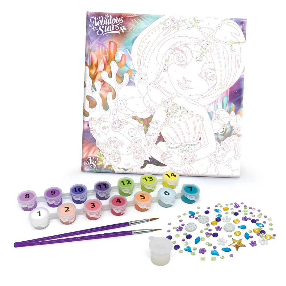 Nebulous Stars - Paint-by-Numbers: Coralia