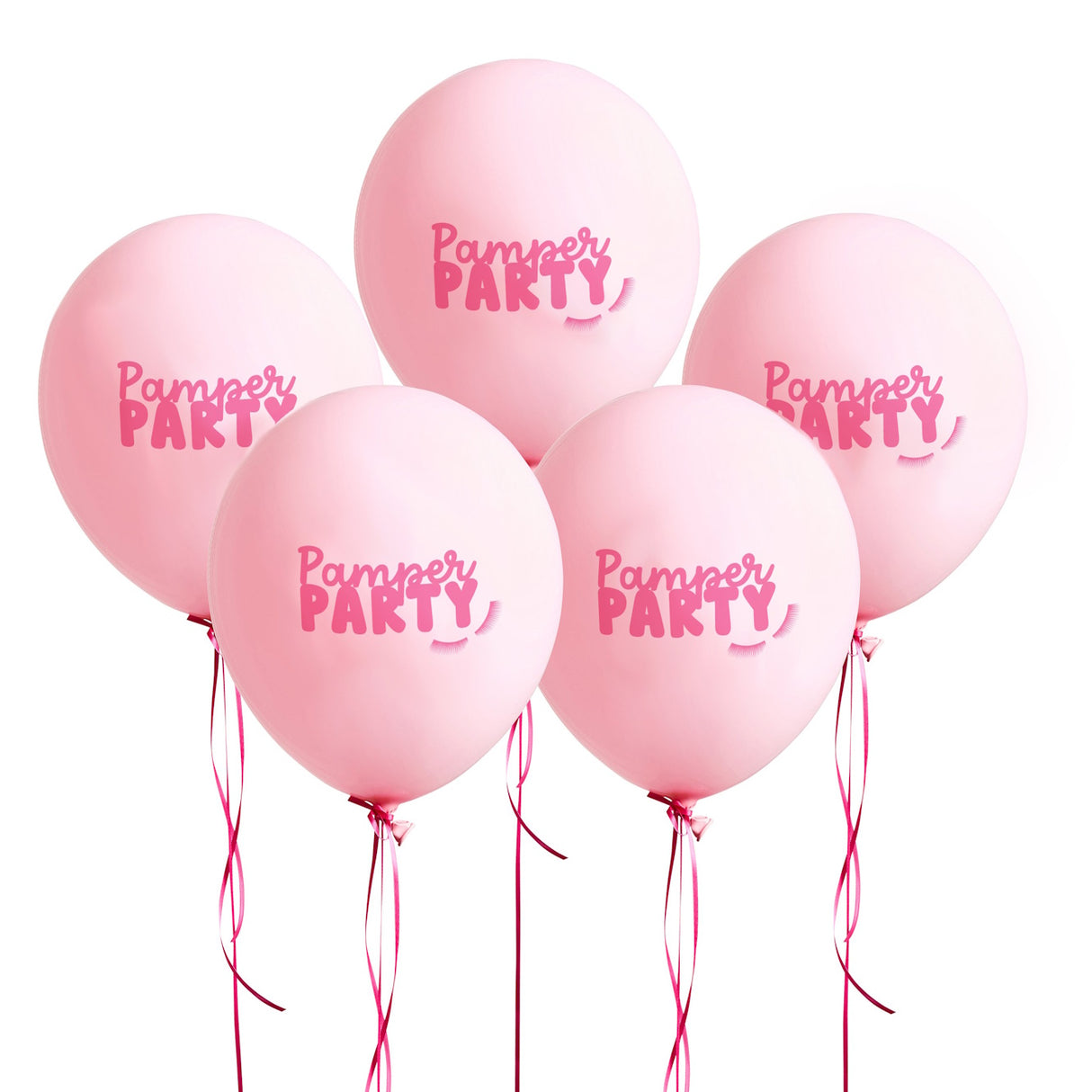 Pamper Party Balloon Bundle 5pk
