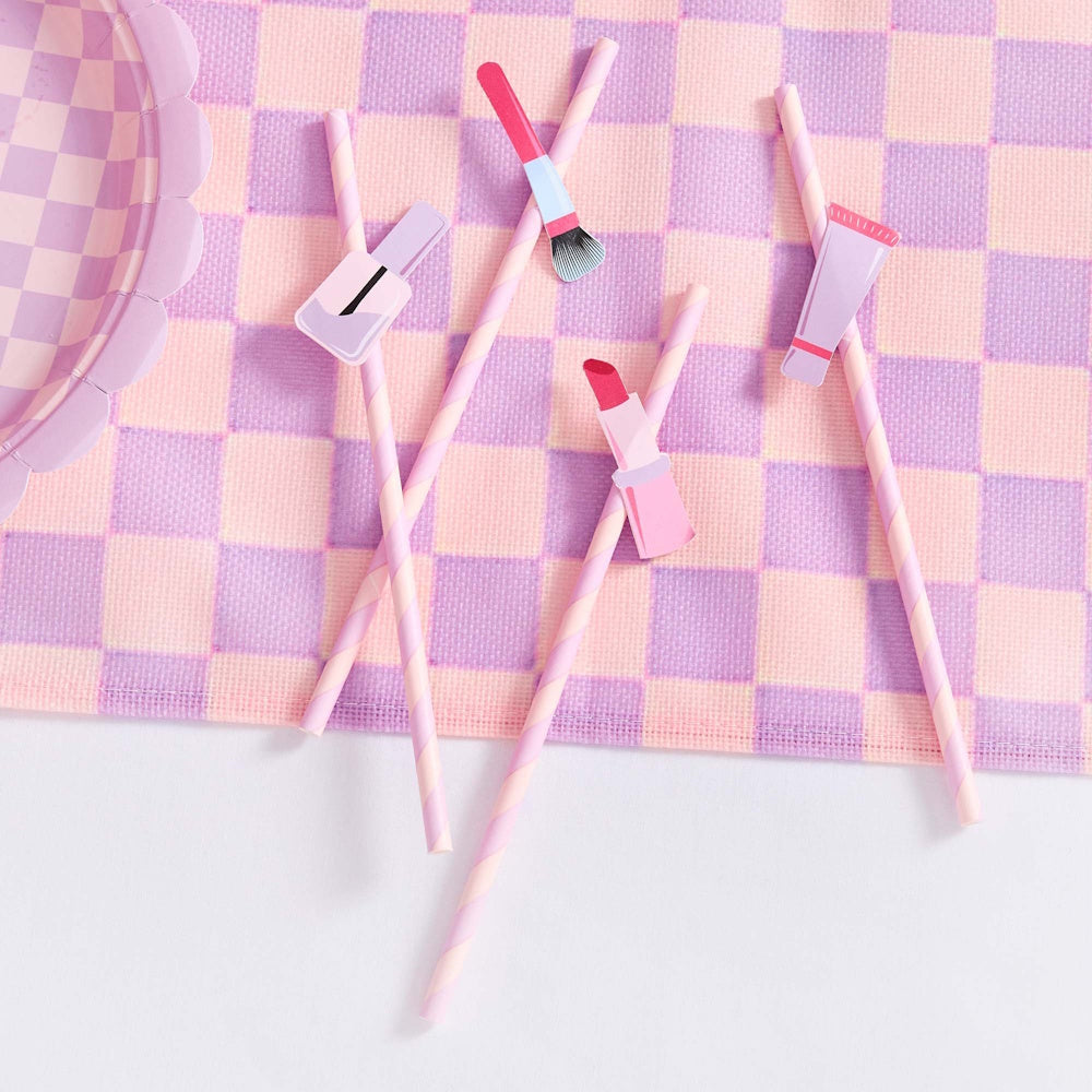 Pamper Party Make Up Straws 16pk