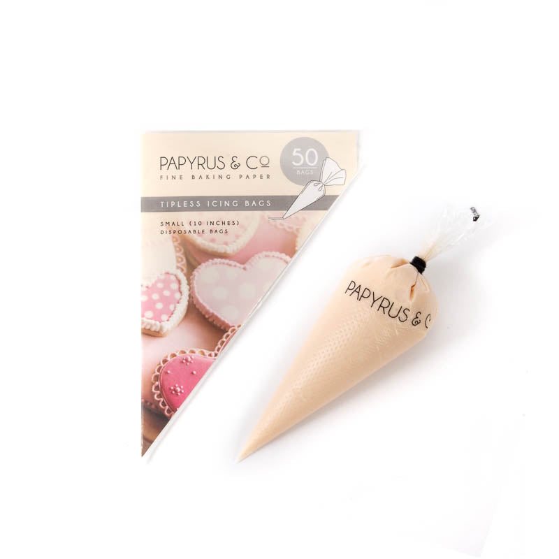 Papyrus Tipless Icing Bags 50pk - Small