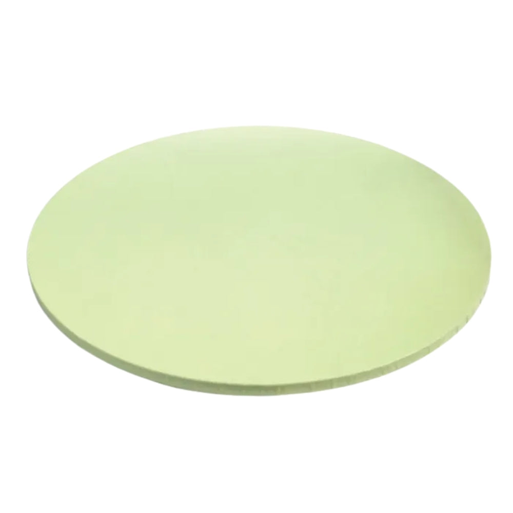 Pastel Green Round Masonite Board 12in