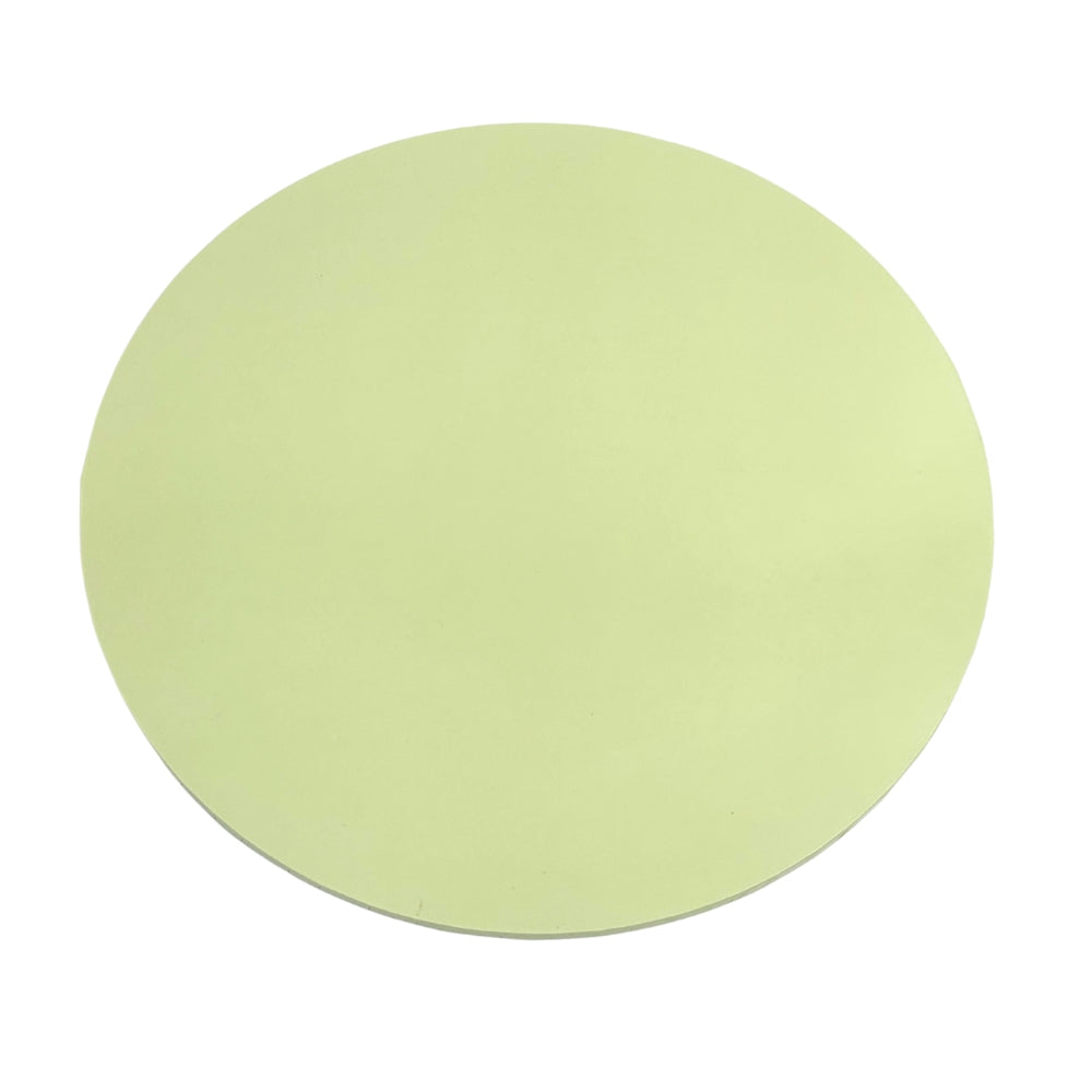 Pastel Green Round Masonite Board 10in