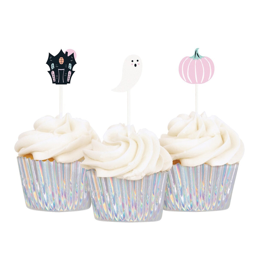 Pastel Hauntings Cupcake Decorating Kit 12pk