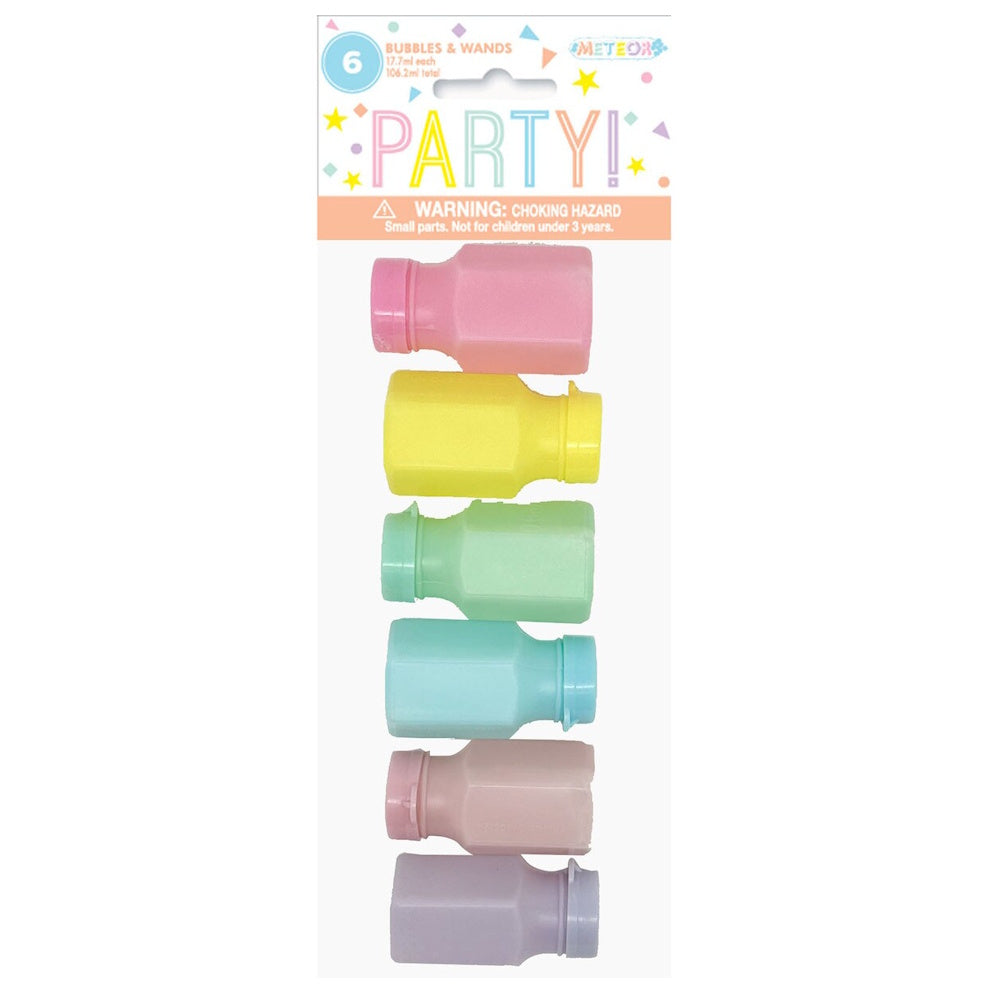 Pastel Mini Bubbles 6pk