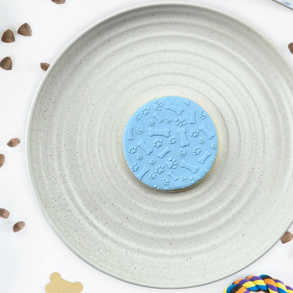 Paw Print & Bones Pattern Debosser