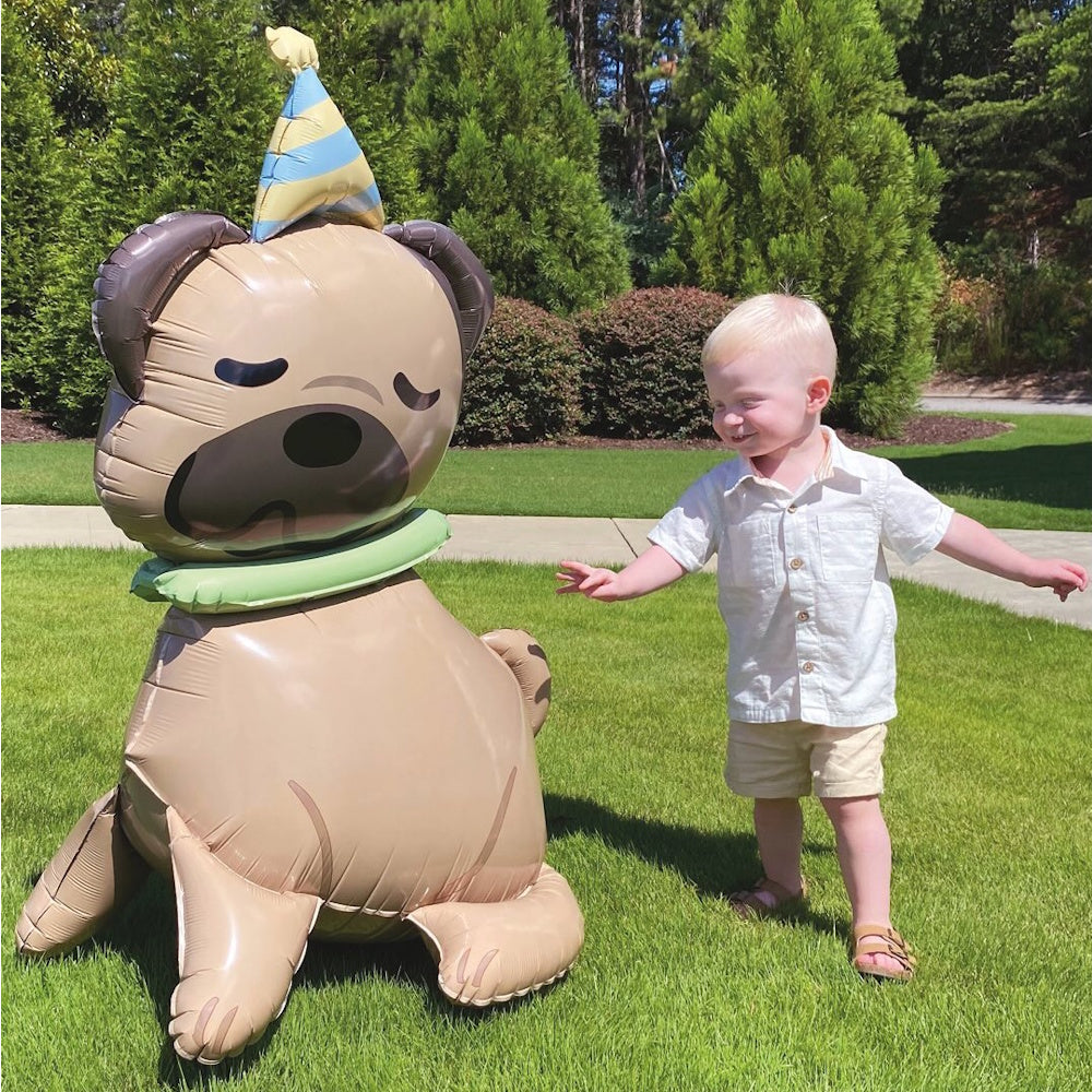 Pawsome Party Airwalker Foil Balloon