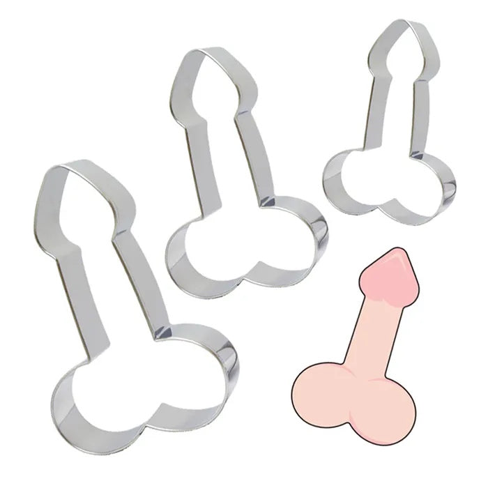 Penis Cookie Cutters Set of 3