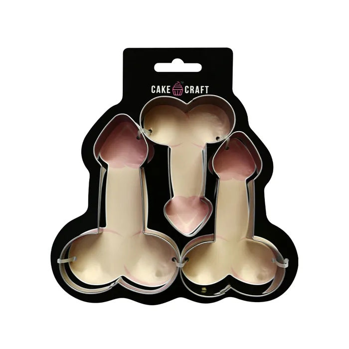 Penis Cookie Cutters Set of 3