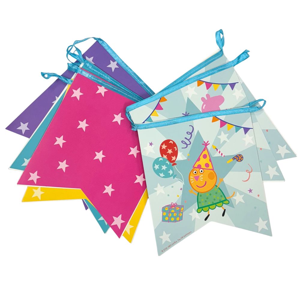 Peppa's Party Pennant Banner