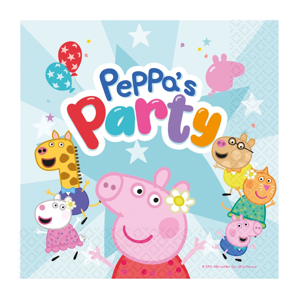 Peppa's Party Lunch Napkins 16pk
