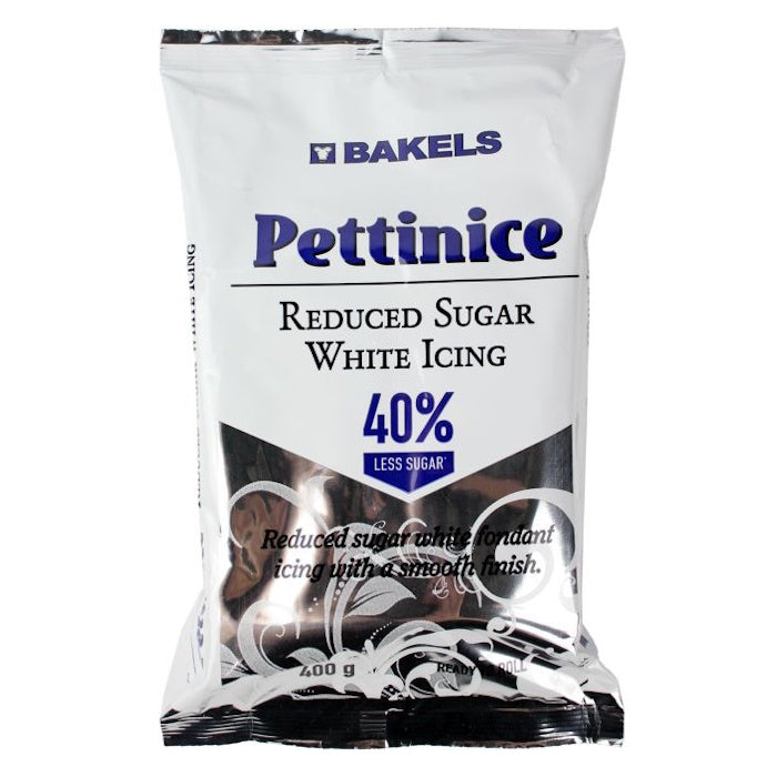 Bakels Pettinice Reduced Sugar Icing - White