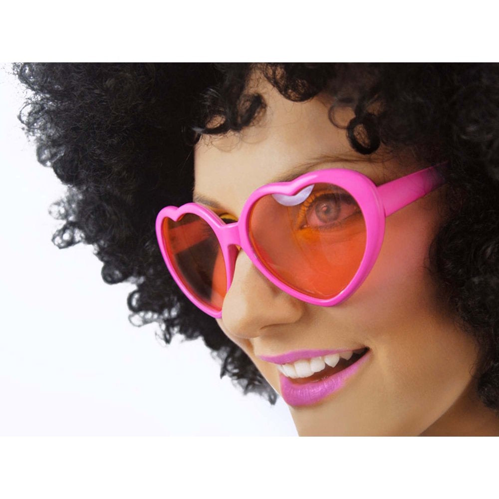 Pink Heart Glasses