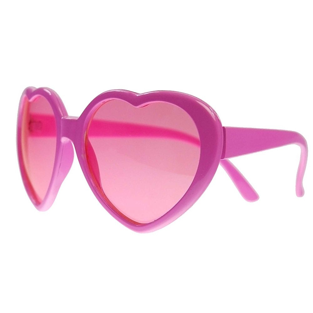 Pink Heart Glasses