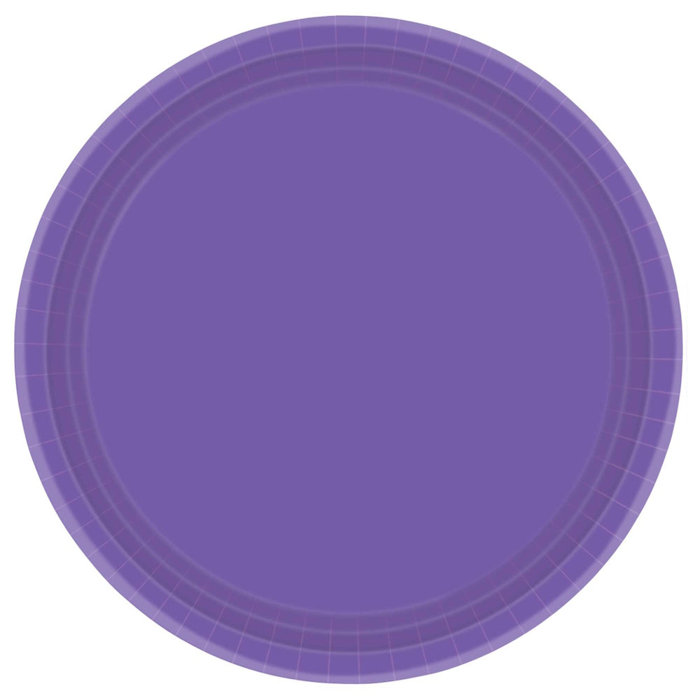 Purple Dinner Plates 20pk