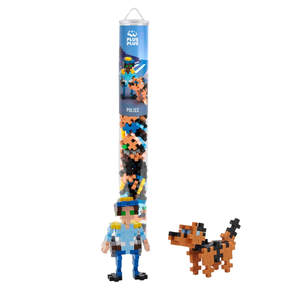 Plus-Plus 100pc Tube - Police