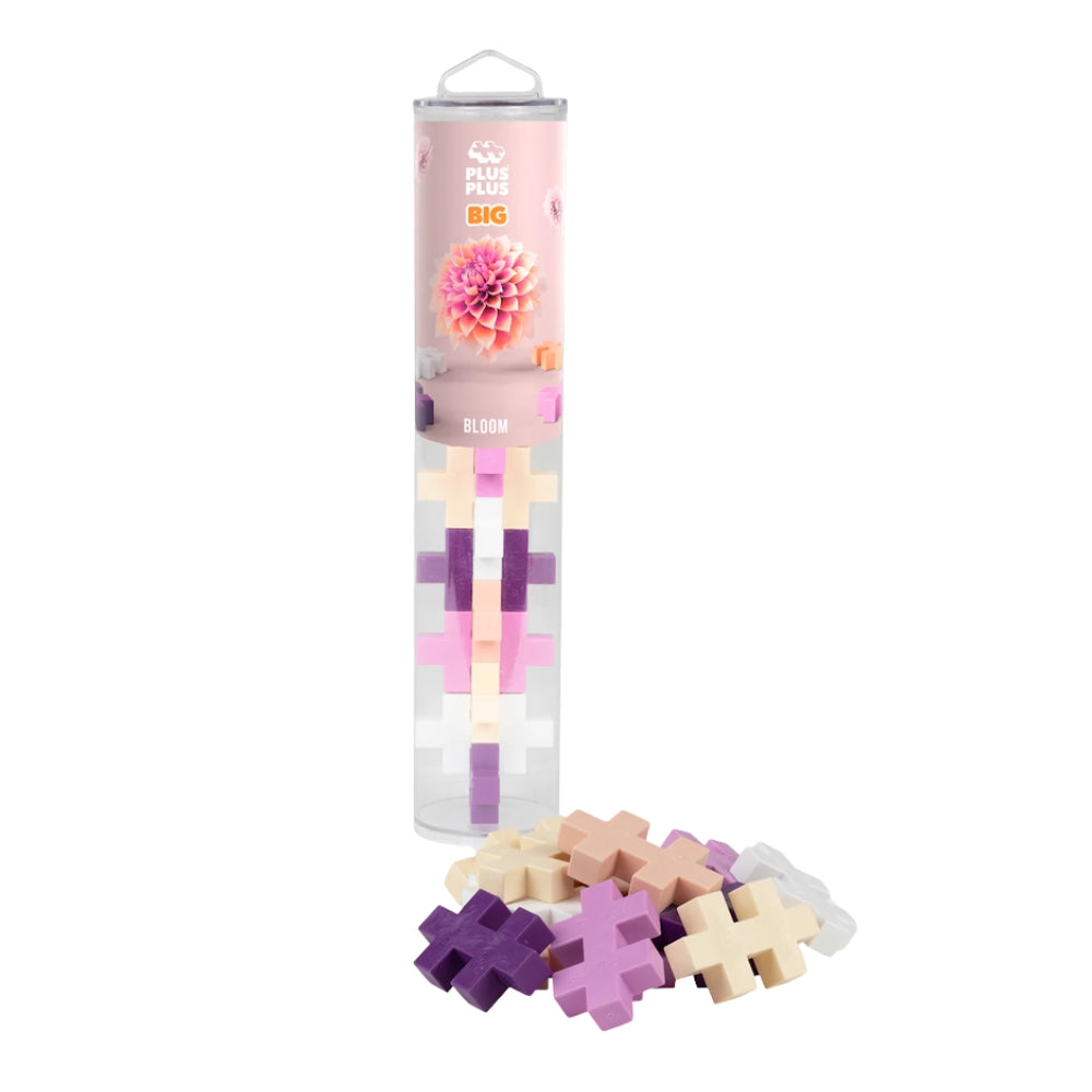 Plus Plus Big 15pc Tube - Bloom