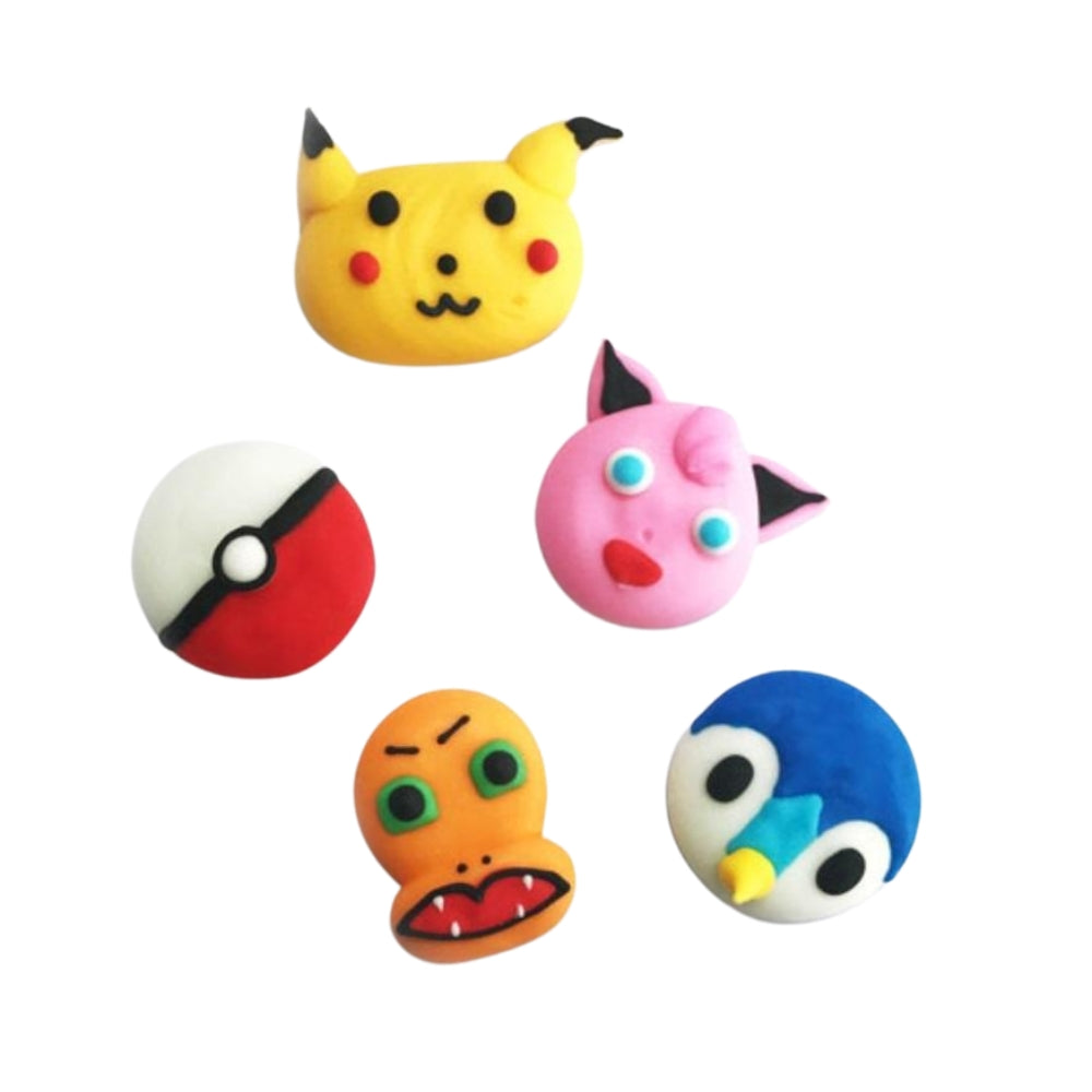Sugar Icing Decorations 6pk - Pokemon