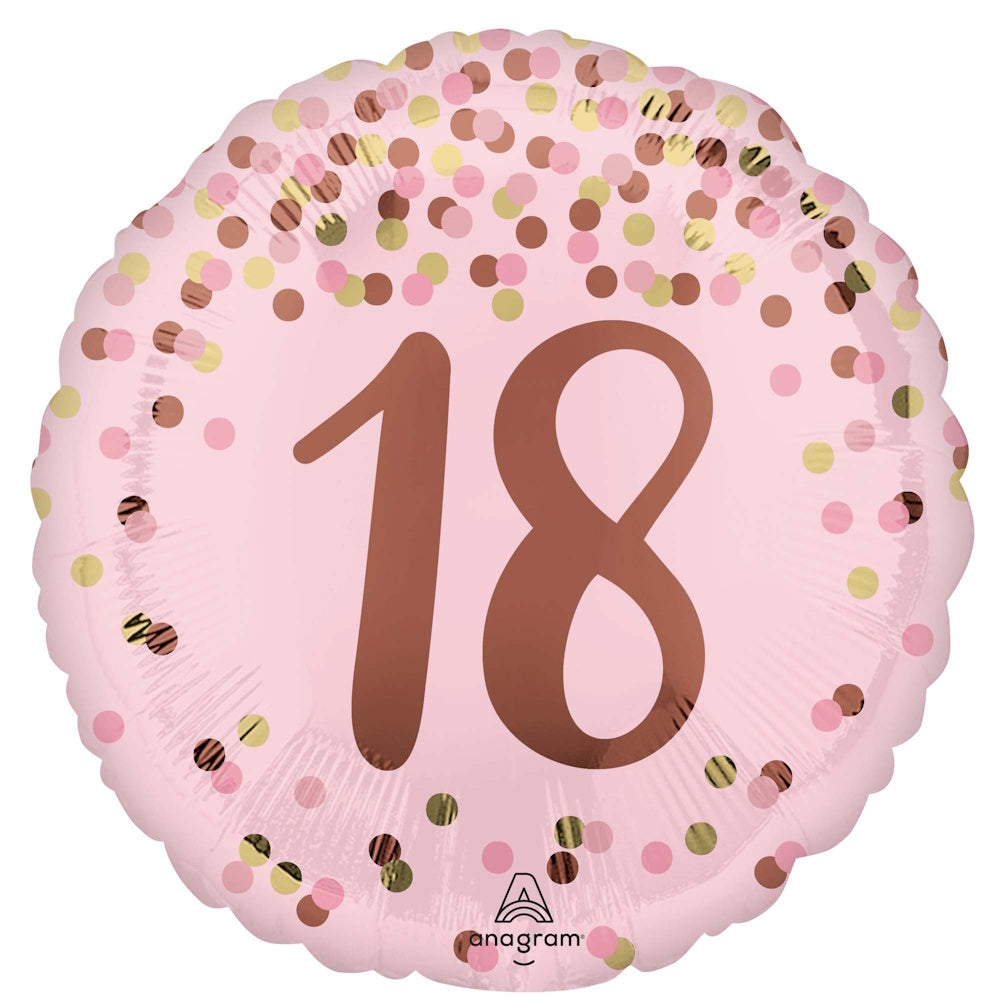 Pretty Pink 18th Foil Balloon