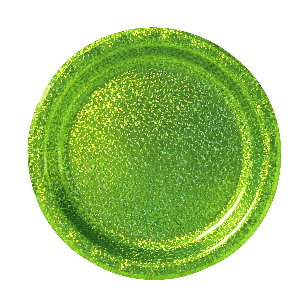 Prismatic Lunch Plates 8pk - Kiwi