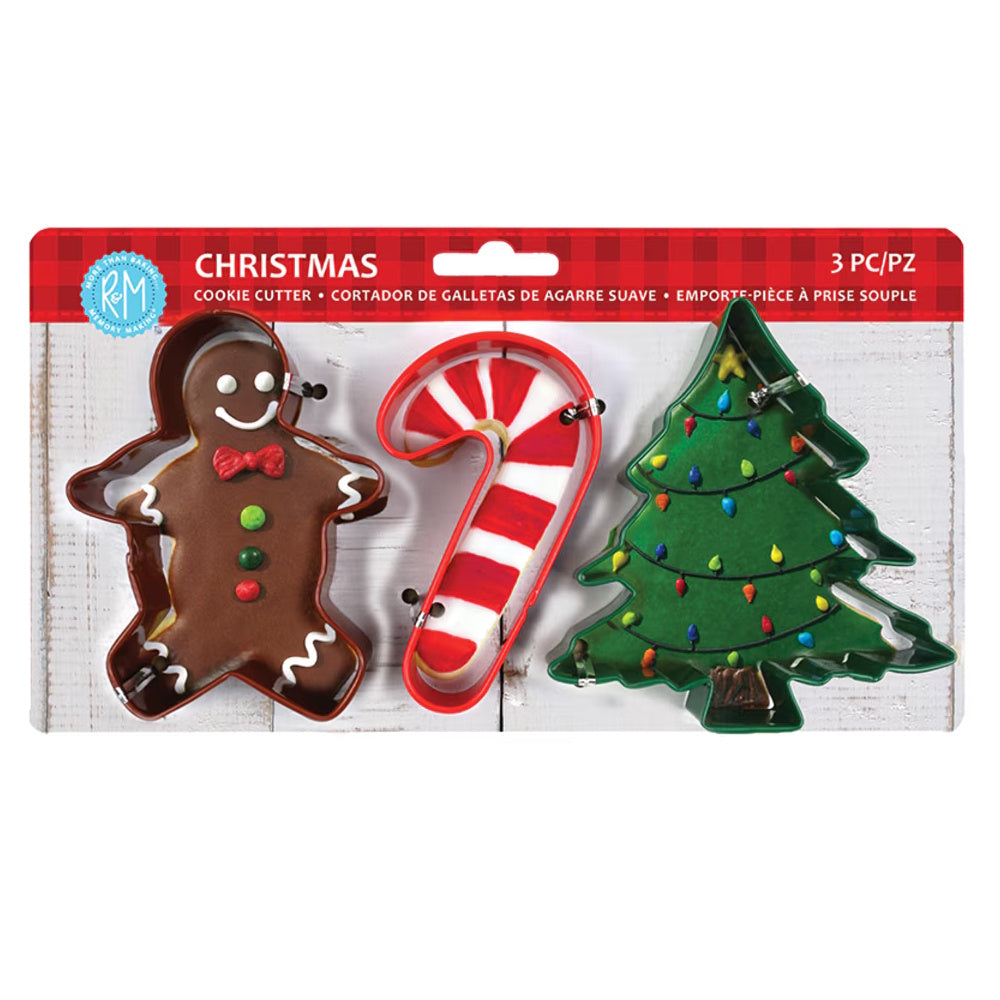 Christmas 3pce Cookie Cutter Set